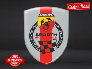 Fiat Abarth Décalcos Portière Auto Résistants Max Pro Stylés